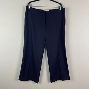 Tory Burch Navy Wide Leg Pants